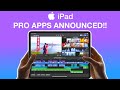 iPad Final Cut Pro &amp; Logic Pro ANNOUNCED! - RELEASE DATE, PRICE &amp; FEATURES INSIDE!