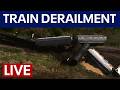 LIVE | Train derailment near Henderson