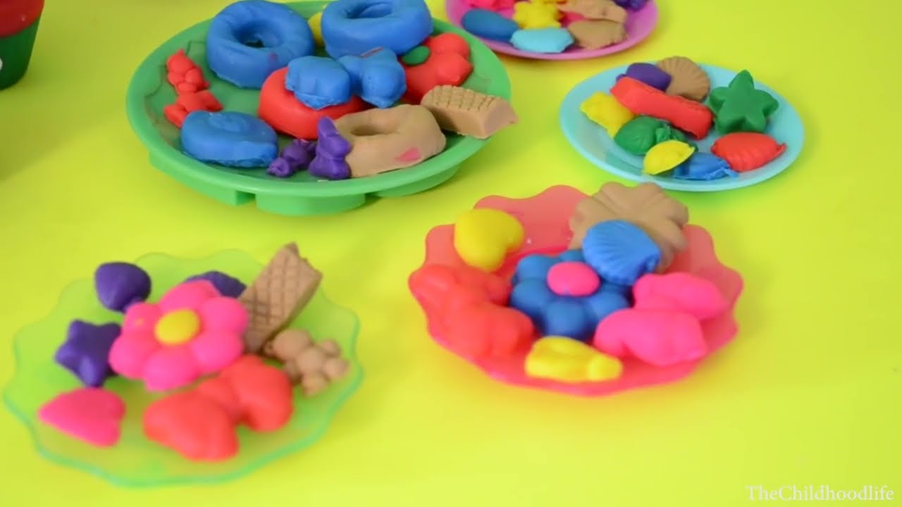 PlayDoh Cupcake Tower Playset Sweet PlayDoh Plus Shoppe How to make