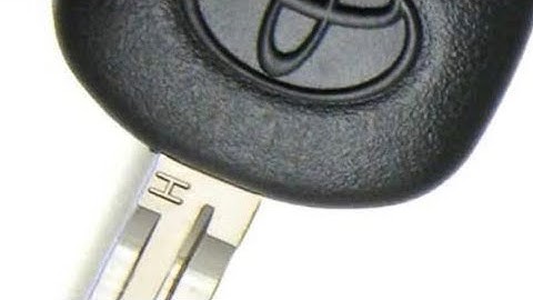 Programming a H key on a 2014 Toyota  Corolla with an Autel