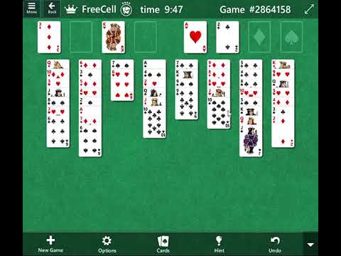 Microsoft Solitaire Collection - Freecell - Game #2864158
