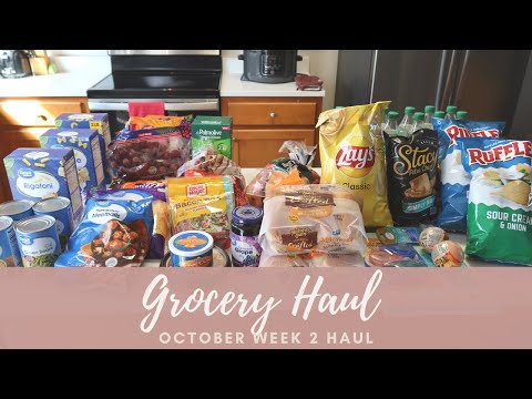 Grocery Haul| October