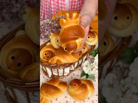 Булочки ЖАВОРОНКИ. ПРОСТАЯ формовка за ПАРУ СЕКУНД из Постного и Сдобного теста