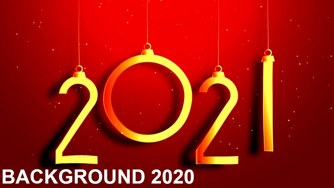 New Year 2021 background video