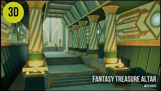 Acon3D Walkthrough Fantasy Treasure Altar with Chest Enscape Sketchup