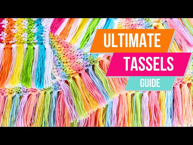 How to Make Velvet Yarn Tassels - DIY Beautify - Creating Beauty