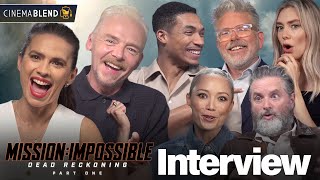 'Mission: Impossible 7' Interviews with Hayley Atwell, Simon Pegg, Pom Klementieff \& More!