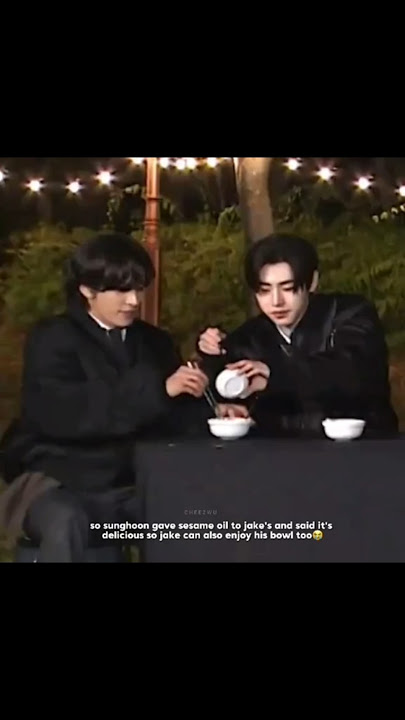 Sunghoon is so caring boyfriend 🥺❤️‍🩹 #jakehoon #sungjake #jake #sunghoon #enhypen #kpop #shorts