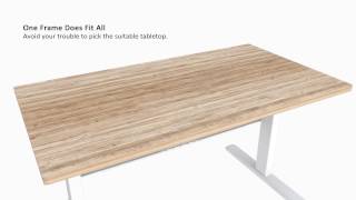 Executive Electric Standing Desk - ee-DeskRiser - Adjustable Height Standing Desk
