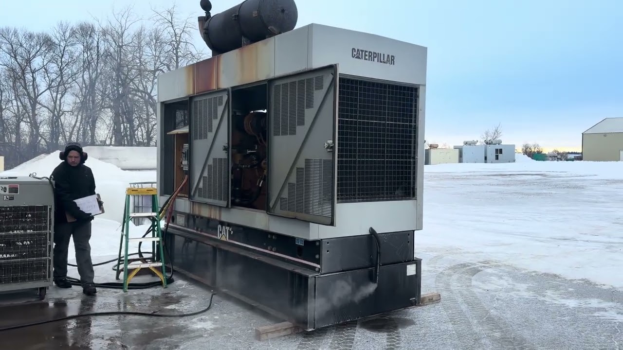 300 kw CAT Diesel Generator SN 1DZ05007 Video 1 - Abraham Generator Sales Co.
