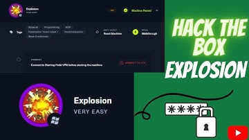 Hack The Box - Explosion | BEGINNER FRIENDLY