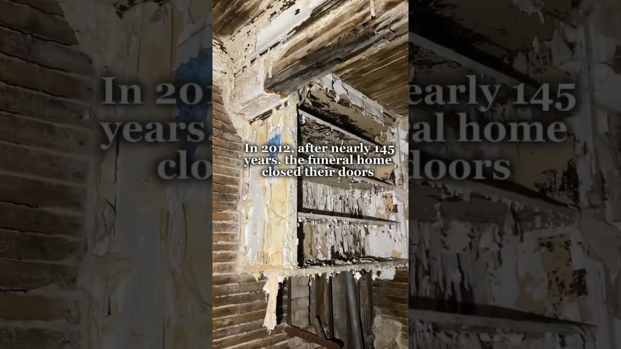 This abandoned funeral home was operating for 145 years before being left abandoned 