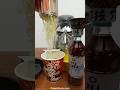 Topped with corn butter, a popular Japanese cup noodle #cooking