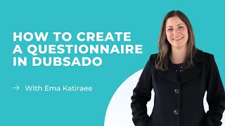 How to create a Dubsado questionnaire