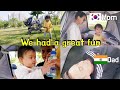 ⛲주말 공원 나들이, Indian+Korean Family Vlog🇮🇳🇰🇷