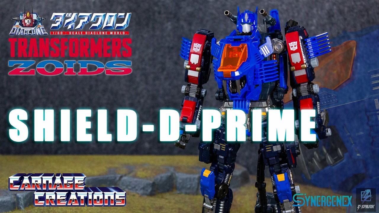 SHIELD-D-PRIME - Takara T-Spark Transformers Optimus Prime - Zoids