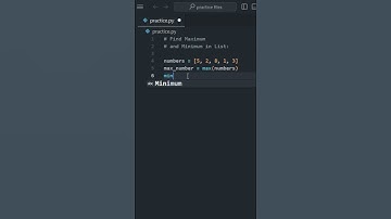 Find maximum and minimum | #python #pythonprogramming#coding#learnpython #pythonforbeginners