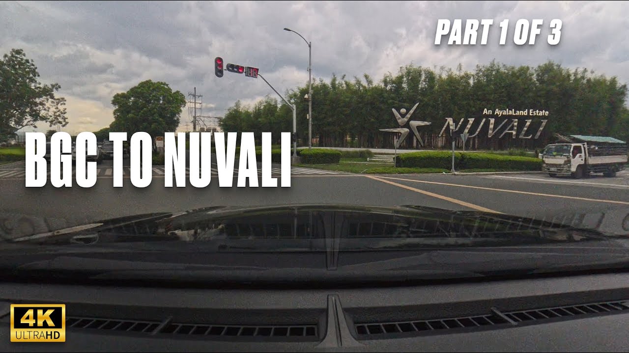 Driving from BGC to Nuvali (Part 1 of 3) – Via C5, SLEX, CALAX | Philippines Road Trip 2025