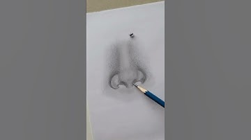 How to Draw Nose for Beginners #shorts #art
