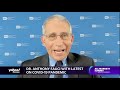 Coronavirus prevention: Dr. Fauci discusses preventing COVID-19, and vaccine development