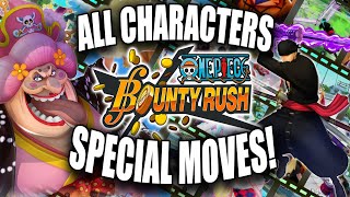 All Characters Special Moves in One Piece Bounty Rush... | すべてのキャラクター  | バウンティラッシュ