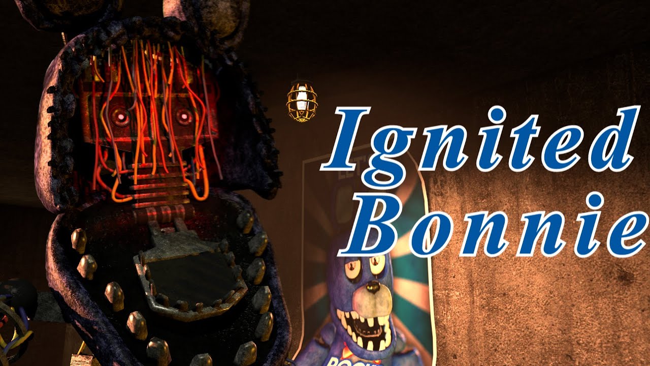 HOW TO MAKE IGNITED BONNIE FROM FNAF TJOC #fnaf #fivenightsatfreddy #f