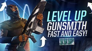 Destiny 2: Level Up Gunsmith Fast & Easy | Farming Gunsmith Packages!