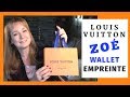 Louis Vuitton ZOE Wallet Empreinte Noir 