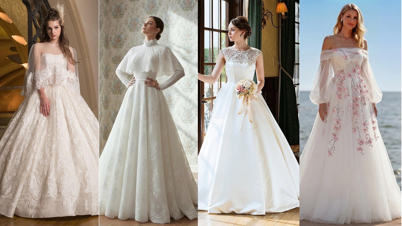 Wedding Dresses Ideas 2026 Find Your Perfect Silhouette & Style! High Fashion Bridal Looks