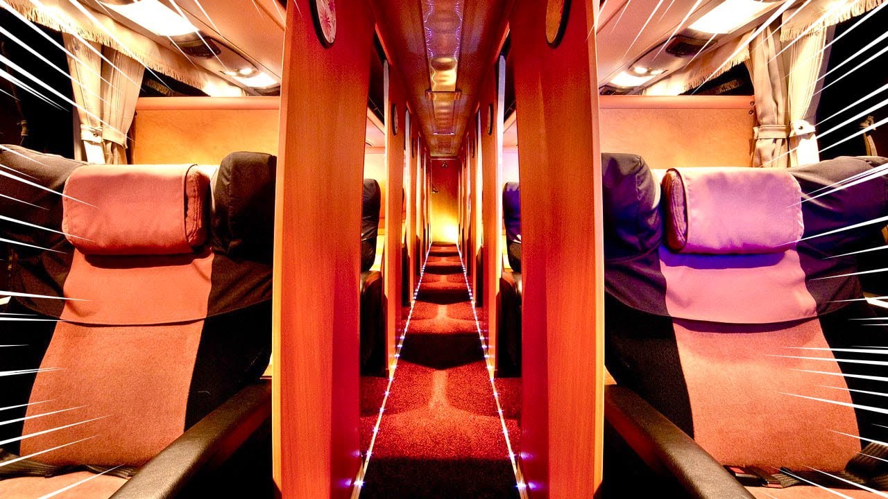 [Отдельная комната] Комфортная одиночная поездка на экспресс-автобусе первого класса [Моя Флора]