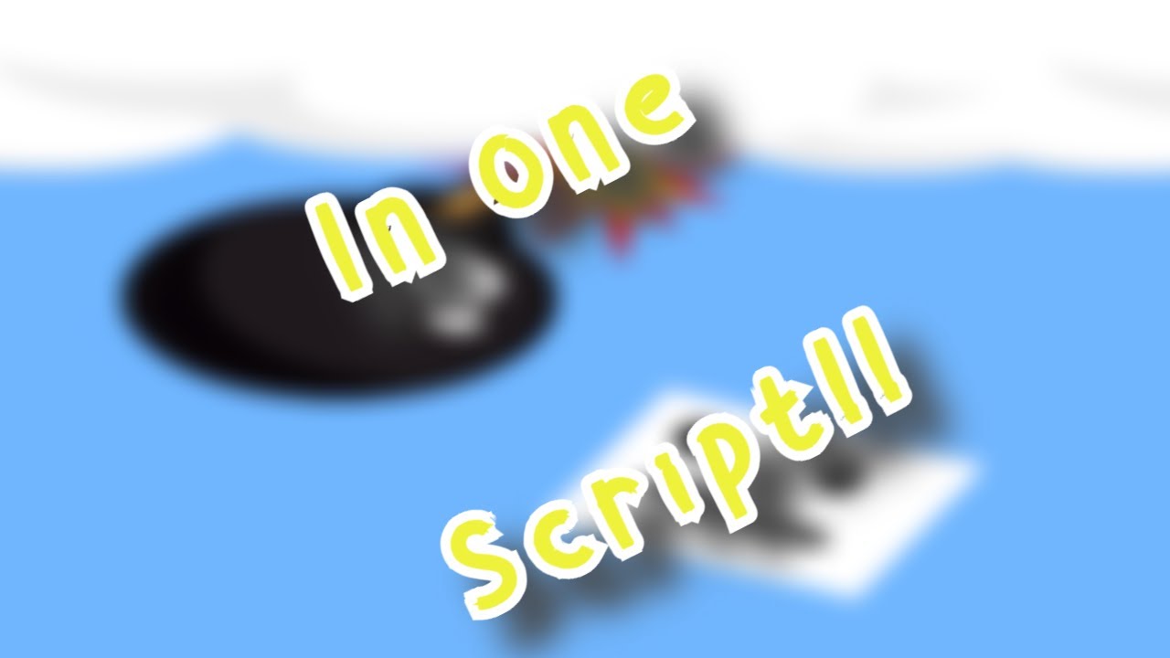 Making A Game In ONE SCRIPT!! - YouTube