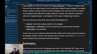 Microsoft Documentation - Delegates and Events- 3