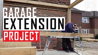 Green Oak Garage Extension, Part 3