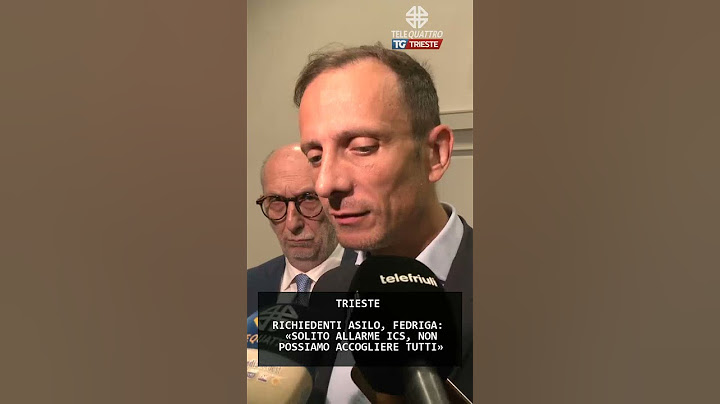 ASYLUM SEEKERS, FEDRIGA: "THE USUAL ICS ALARM, WE CANNOT ACCOMMODATE EVERYONE" | August 6, 2025