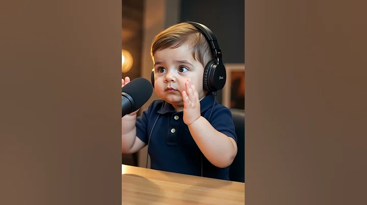 baby podcasting reaction