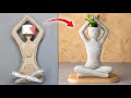 Cardboard Plant Craft Idea /  Plant Craft ideas / Plant Showpiece / Cardboard Showpiece Craft