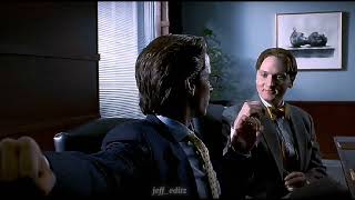 Was Sufficient. Patrick Bateman American Psycho Gallowdance Edit