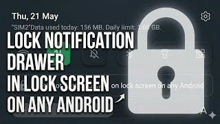 Android Lock Screen Notification Panel Disable Kaise Kare? 🔒