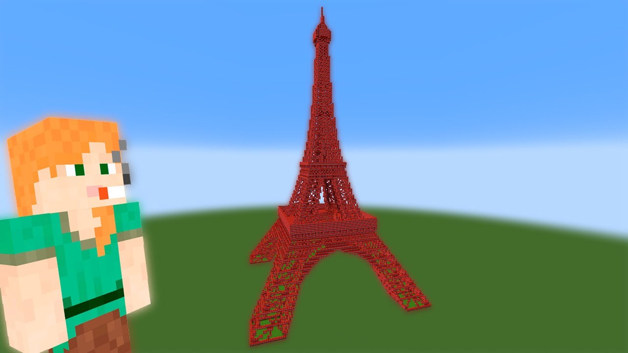 blowing-up-the-eiffel-tower-in-minecraft-youtube