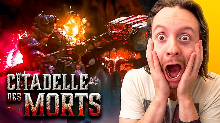 CITADELLE DES MORTS BOSS FIGHT FIRST REACTION (FULL EASTER EGG ENDING CUTSCENE & REACTION)