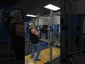 205lbs military press  crazy old man gymworkout workout