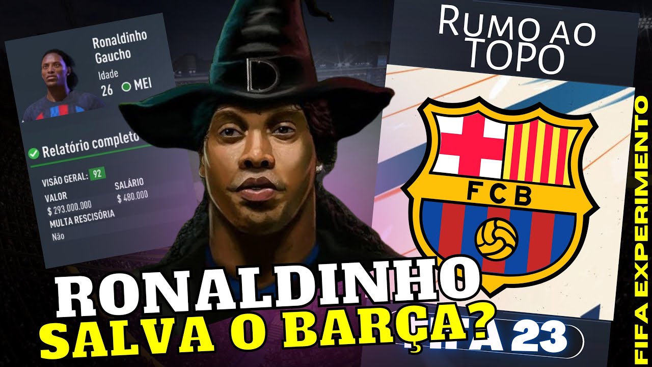 FIFA 17: Afinal <br />Ronaldinho Gaúcho está