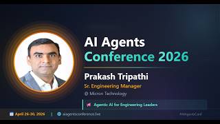 Agentic AI for Engineering Leaders | Strategy &amp; Execution Guide | Prakash Tripathi