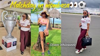 We Flew to Mombasa for the Arsenal vs PSG Final ⚽ | Sarova White Sands + Room Tour🌴