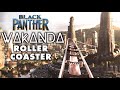 Ride on the BLACK PANTHER Movie Coaster! (POV)