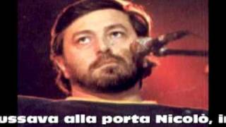 Pierangelo Bertoli - Nicoló chords