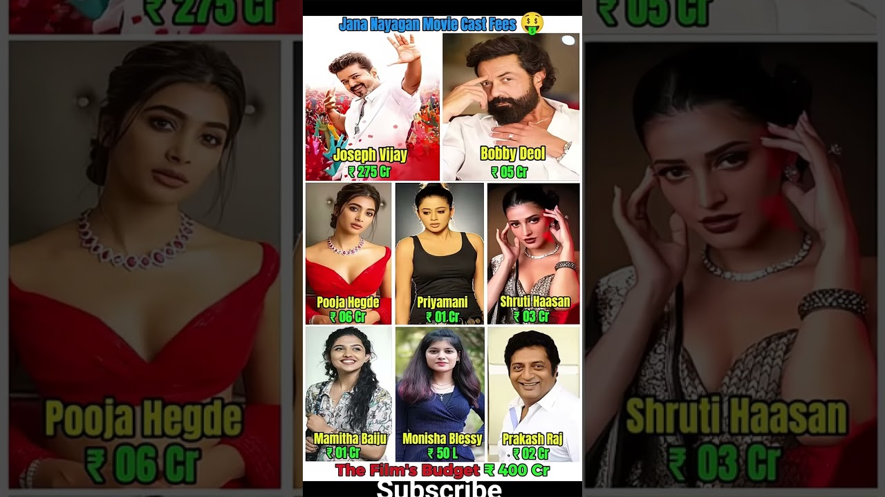 Vijay Thalapathy New Movie Cast Fees? 