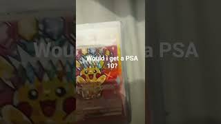 would I get PSA 10? #pikachu #pokemon #pokemoncard #viral #goviral #famous