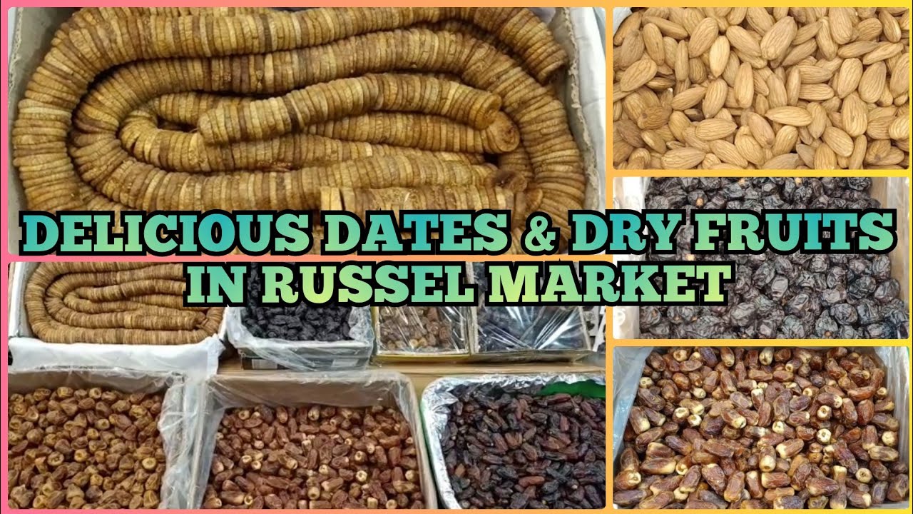 CENTER OF DELICIOUS DATES AND DRY FRUITS REOPENED IN RUSSELL MARKET