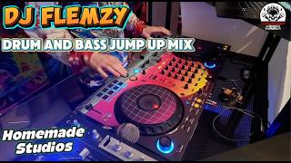 DJ Flemzy - Jump Up Drum \u0026 Bass Mix 2026 | Live at Homemade Studios